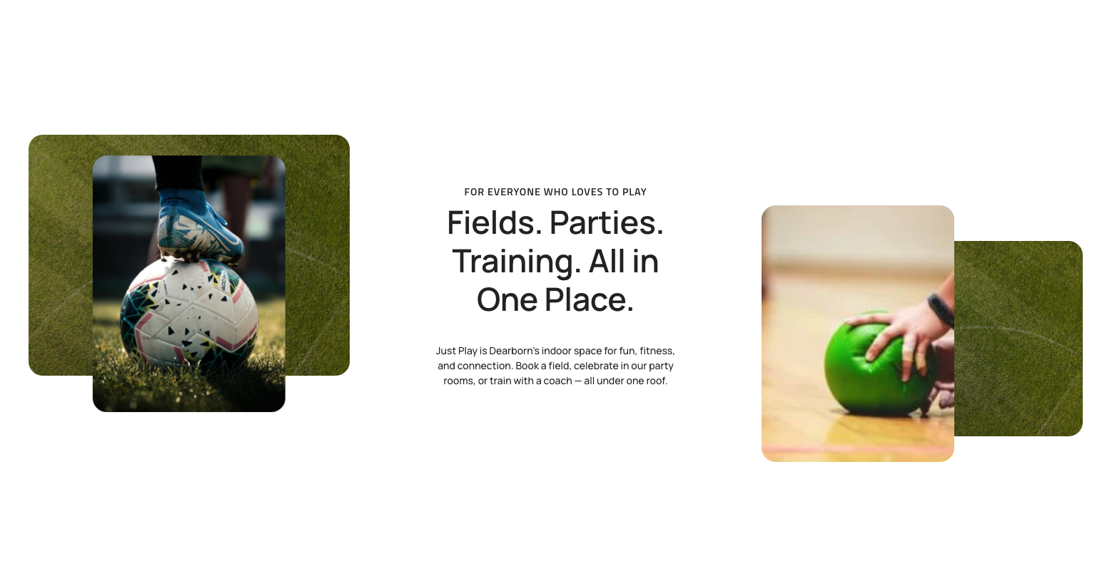 Just Play website